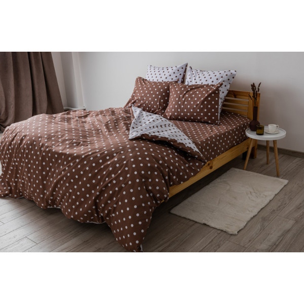 Комплект постільної білизни ТЕП Happy Sleep Cappuccino Dots (2-03795_25128)