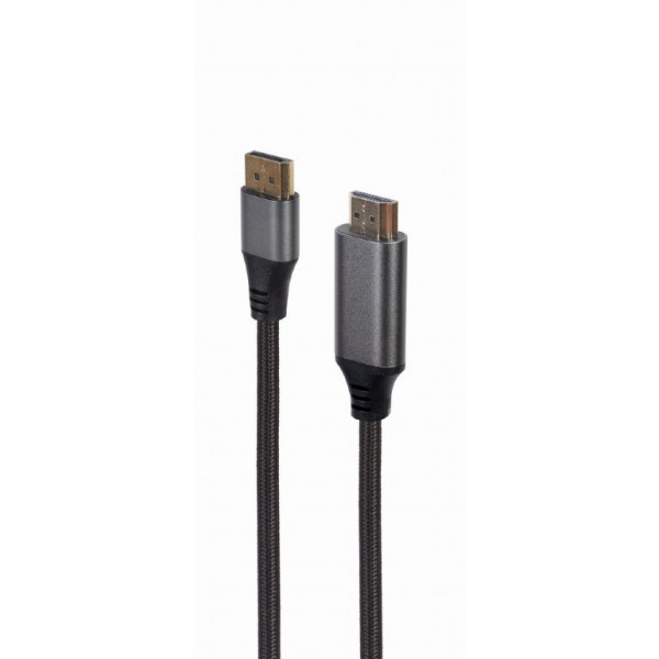 Кабель Cablexpert DisplayPort - HDMI 1.8m (CC-DP-HDMI-4K-6)
