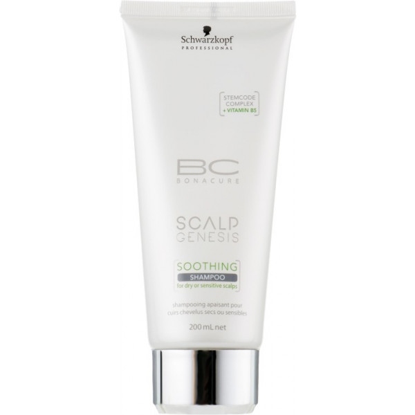 Шампунь жіночий Schwarzkopf Prof. ВС Bonacure Scalp Genesis  успокаивающий для сухой и чувствительной кожи головы 200 мл (4045787429992)