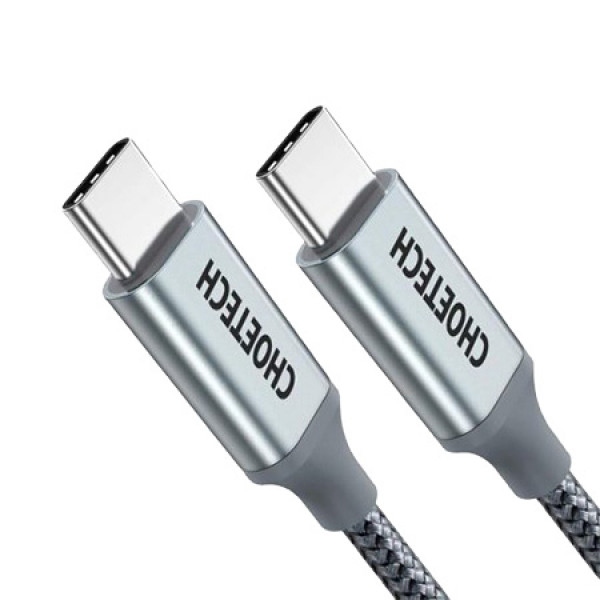 Кабель синхронізації даних Choetech USB Type C-USB Type C 1.8m (XCC-1002)
