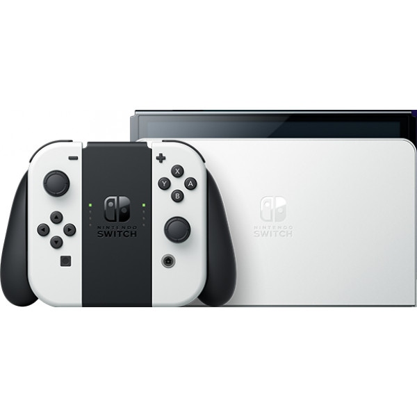 Ігрова приставка портативна Nintendo Switch OLED (White)