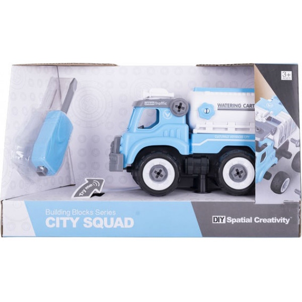 Пластиковий конструктор DIY Spatial Creativity Цистерна LM8053-SZ-1 (CJ-1379195)