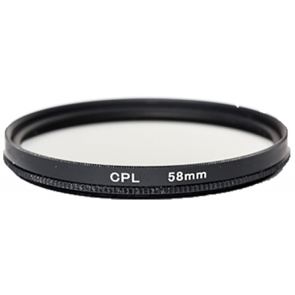 Світлофільтр для об'єктива PowerPlant CPL 58 мм (CPLF58)