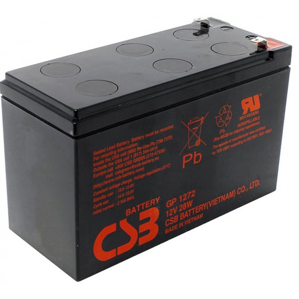 Акумулятор для ДБЖ CSB 12V 7.2AH (GP1272) AGM