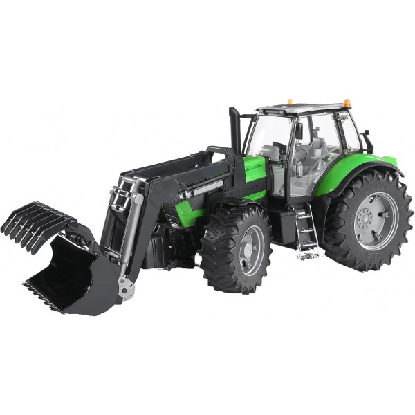 Наземна будівельна техніка BRUDER Трактор Deutz AgroTron X720 с погрузчиком М1:16 (03081)