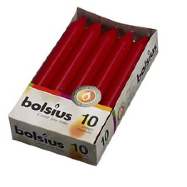 Свічка столова Bolsius Бордо 170/20, 10шт