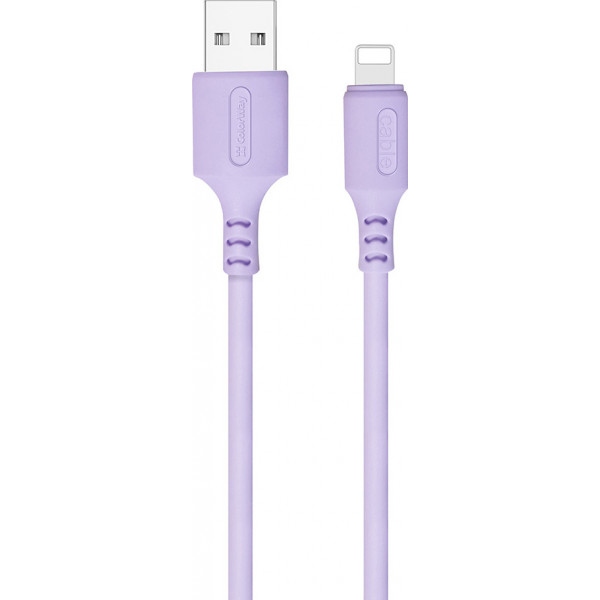 Кабель синхронізації даних Colorway USB - Apple Lightning 2.4А 1 m (CW-CBUL044-PU)