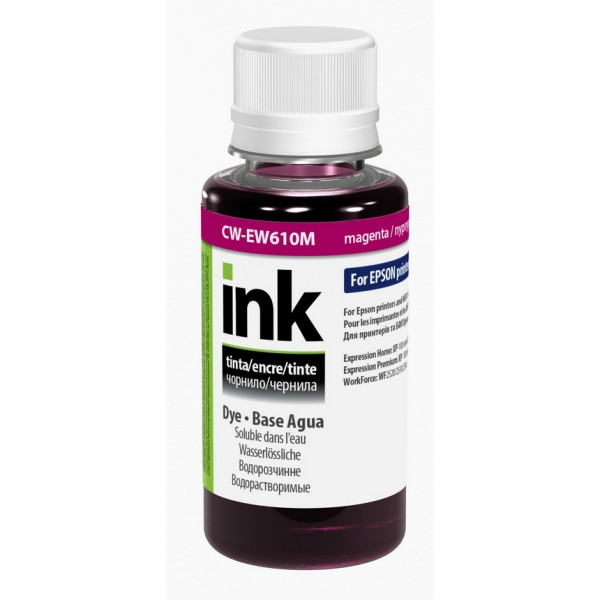 Чорнила для заправки картриджа Colorway Epson XP103/600 Magenta 100ml (CW-EW610M01)