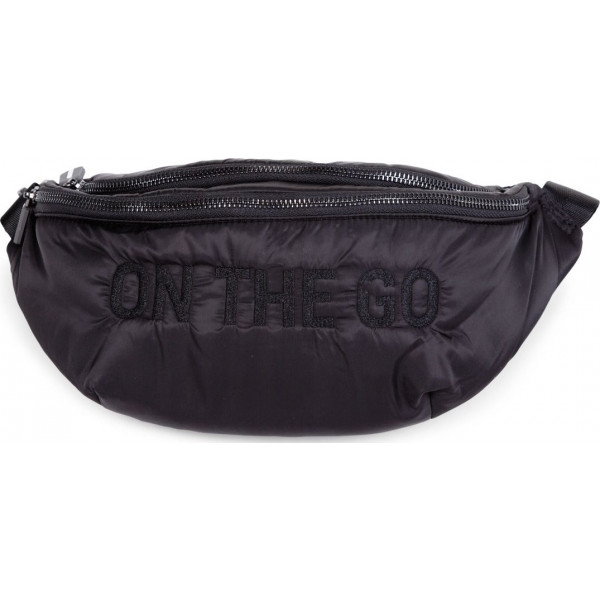 Поясна сумка Childhome Puffered Black (CWBANAPBL)