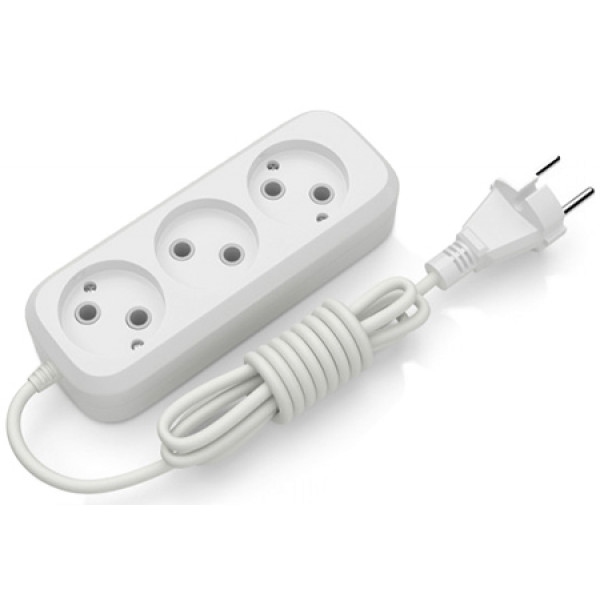 Подовжувач 220В Electrum 3 розетки 3 м C-ES-1786