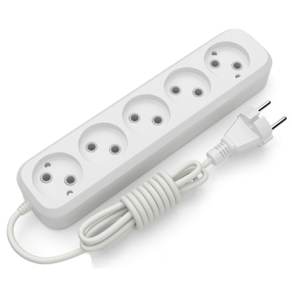 Подовжувач 220В Electrum 5 розеток 5 м C-ES-1817
