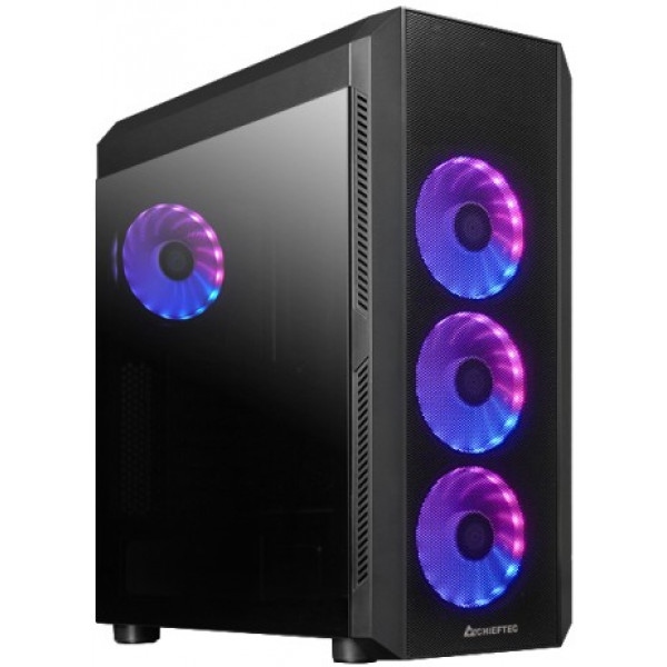 Корпус Chieftec ATX без БЖ Black (GL-04B-OP)