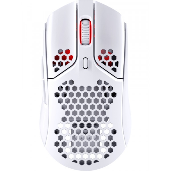 Миша бездротова ігрова HyperX Pulsefire Haste Wireless White (4P5D8AA)