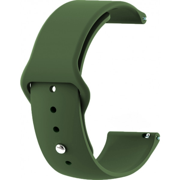 Ремінець для смарт-годинника BeCover for Samsung Galaxy Watch 42mm/Watch Active/Active 2 40/44mm/Watch 3 41mm/Gear S2 Classic/Gear Sport Green (7061