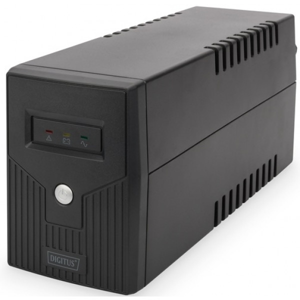 Джерело безперебійного живлення Digitus 600VA/360W,LED,2xSchuko,RJ11,USB (DN-170063)