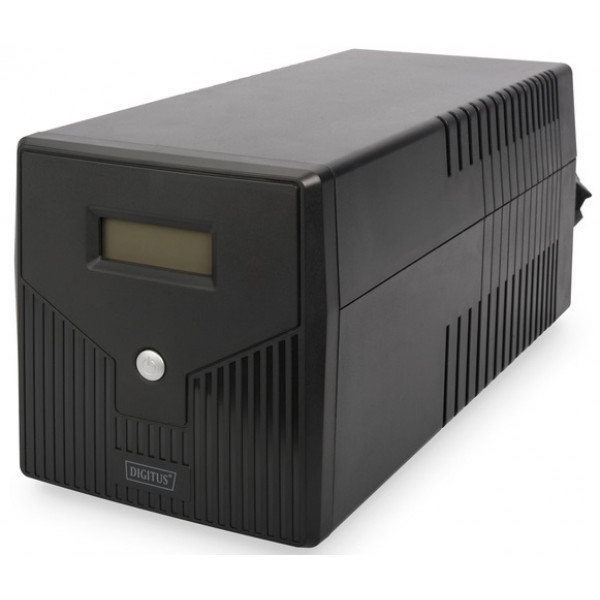 Джерело безперебійного живлення Digitus 1000VA/600W,LCD,4xSchuko,RJ45,RS232,USB (DN-170074)