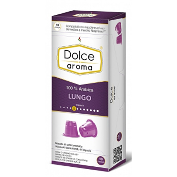 Кава у капсулах Dolce Aroma Lungo NP 10 шт.