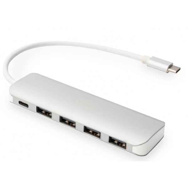 Хаб USB Digitus USB Type-C 4xUSB 3.0 (DA-70242-1)