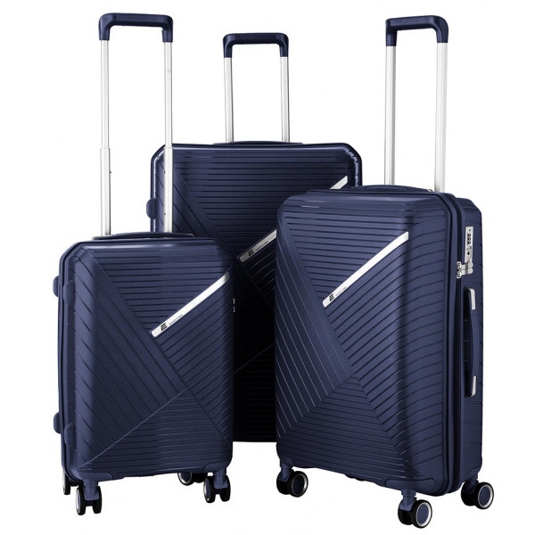 Набір валіз 2E Sigma 3 шт. Dark Blue (2E-SPPS-SET3-NV)