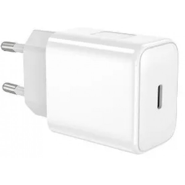 Мережевий зарядний пристрій Infinix XC06 PD 30W White + Type-C to Type-C cable White (RL074299)