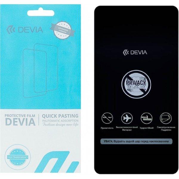 Захисна плівка для смартфону DEVIA Privacy Nokia C30 (DV-NK-C30PRV)