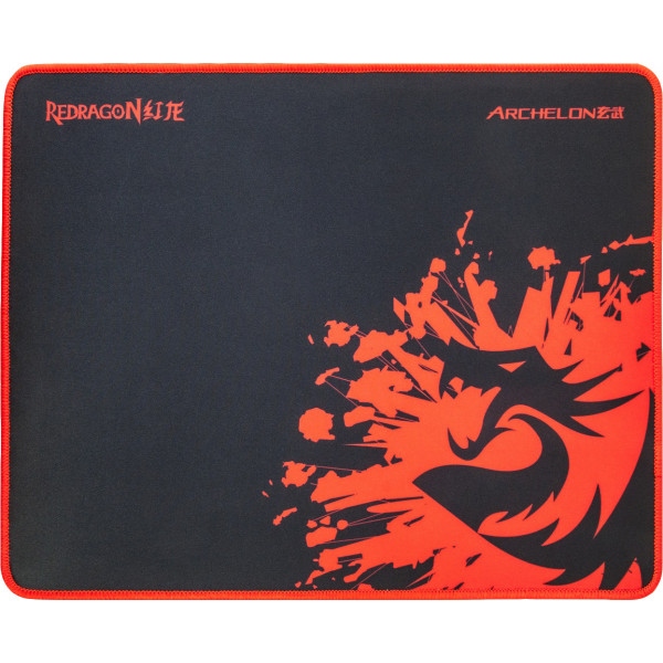 Килимок для миші Redragon Archelon M (70237) Black/Red