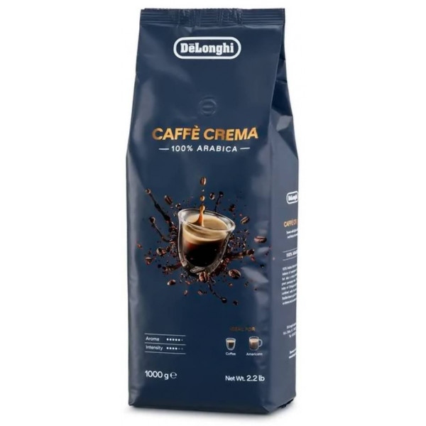 Кава в зернах Delonghi Coffee Crema 1 кг (DLSC618)