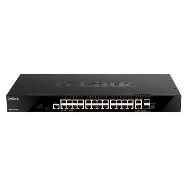 Коммутатор локальної мережі (Switch) D-Link DGS-1520-28