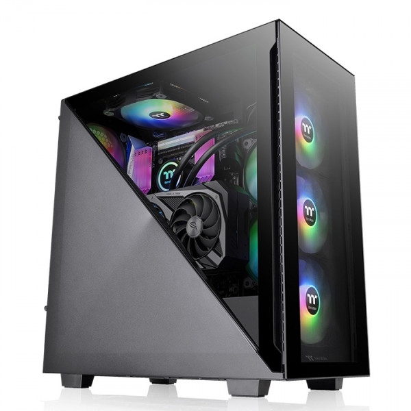 Корпус Thermaltake Divider 300 TG ARGB Black Tempered Glass (CA-1S2-00M1WN-01)