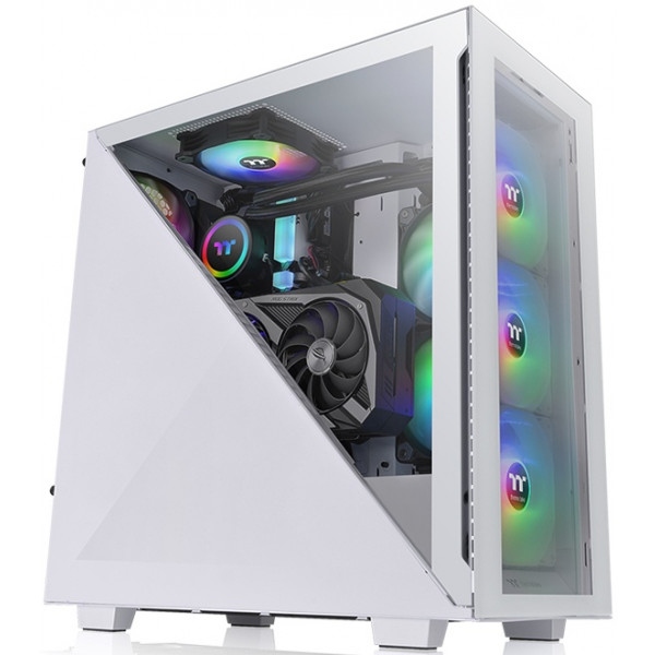 Корпус Thermaltake Divider 300 TG Snow Tempered Glass (CA-1S2-00M6WN-01)