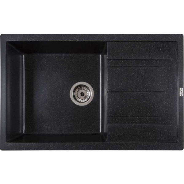 Мийка кухонна Ventolux Diamante (Space Black) 765x485x200