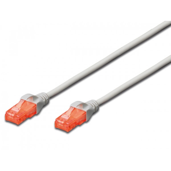 Кабель патч-корд Digitus CAT 6 UTP 2м Gray (DK-1612-020)