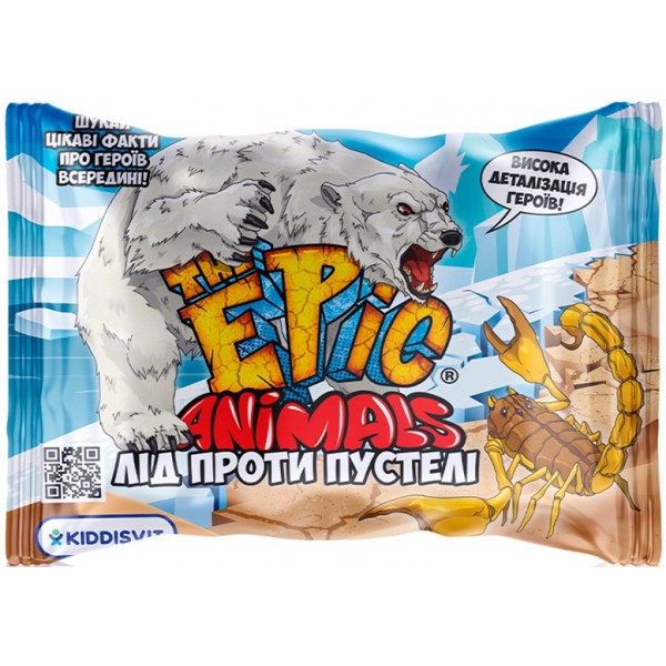 Стретч-антистрес Diramix DIRAMIX THE EPIC ANIMALS – ЛІД ПРОТИ ПУСТЕЛІ (в диспл.) (DIR-T-10005)