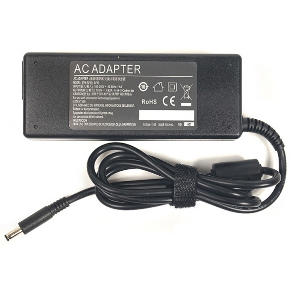 Зарядний пристрій для ноутбука PowerPlant Dell 220V 19.5V 90W 4.62A (DL90G4530)