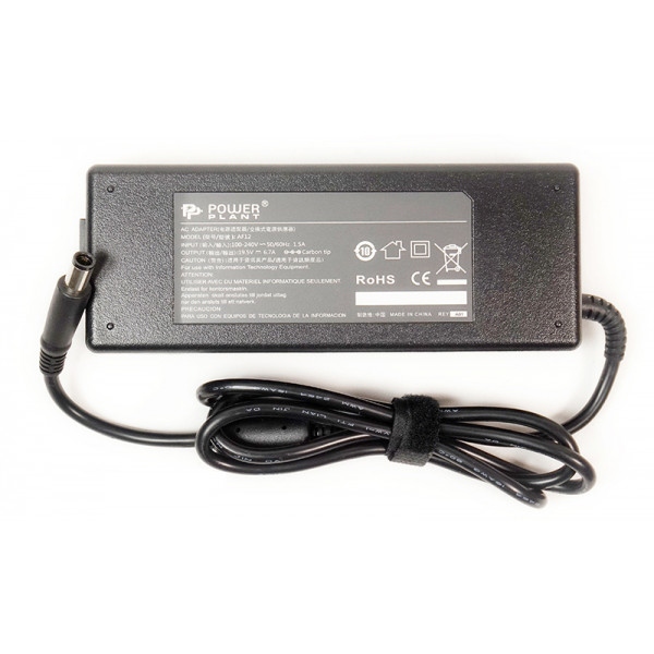 Зарядний пристрій для ноутбука PowerPlant Dell 220V 19.5V 130W 6.7A (DL130G7450)