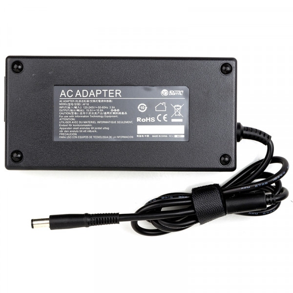 Зарядний пристрій для ноутбука PowerPlant Dell 220V 19.5V 210W 10.8A (7.4*5.0) (DL210G7450)