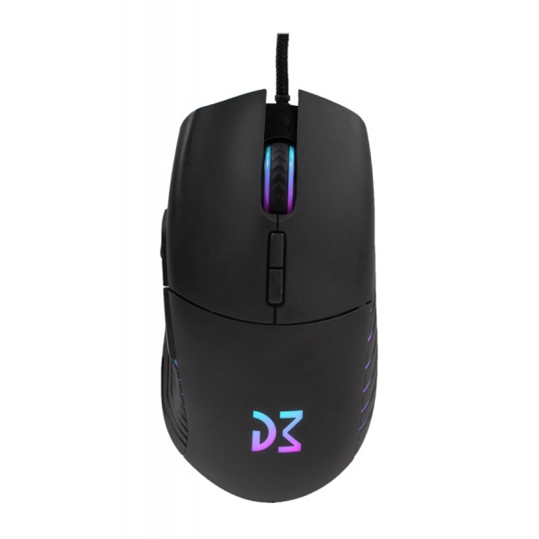 Миша дротова ігрова Dream Machines DM5 Blink USB Black