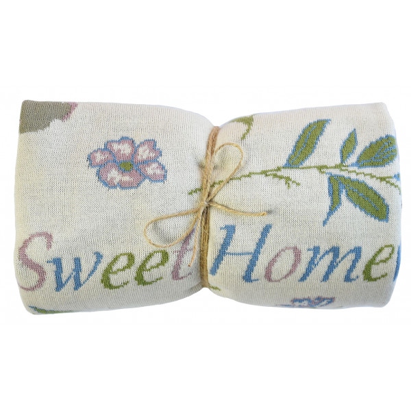 Плед односпальний Прованс Sweet home 90х130 (028455)