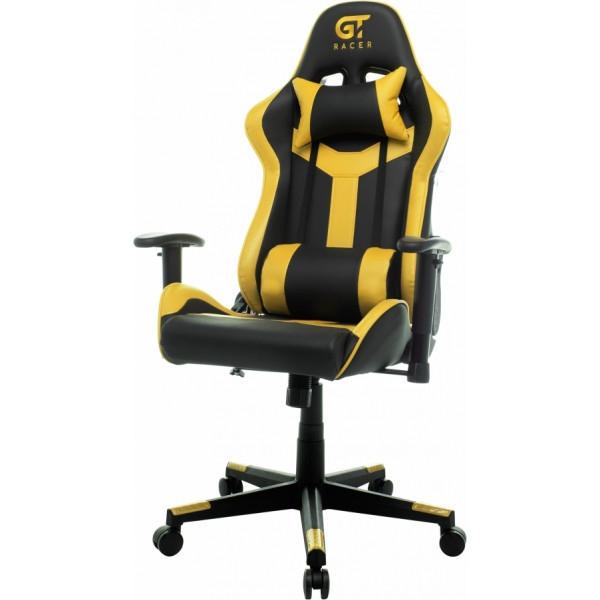 Крісло для геймерів GT Racer X-2527 Black/Yellow