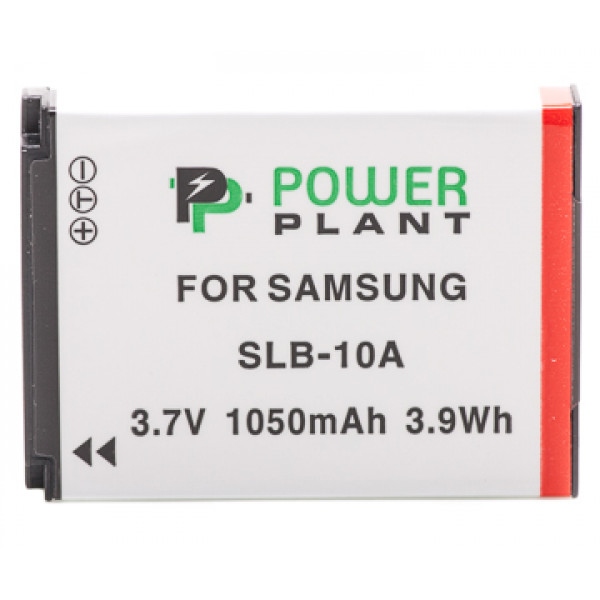 Акумулятор для фотокамери PowerPlant Samsung SLB-10A 1050mAh (DV00DV1236)