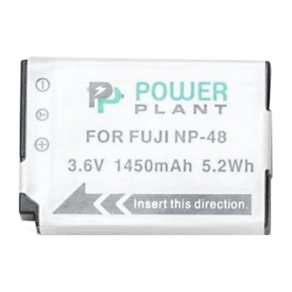 Акумулятор для фотокамери PowerPlant Fuji NP-48 1450mAh (DV00DV1395)