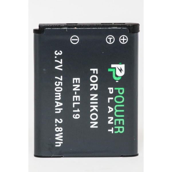 Акумулятор для фотокамери PowerPlant Nikon EN-EL19 750mAh (DV00DV1305)