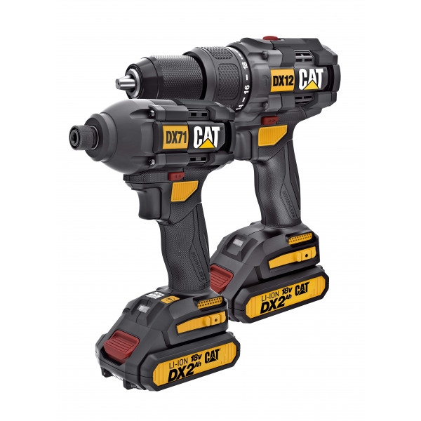 Дриль-шуруповерт CAT DX12 +ударний гайковерт DX71