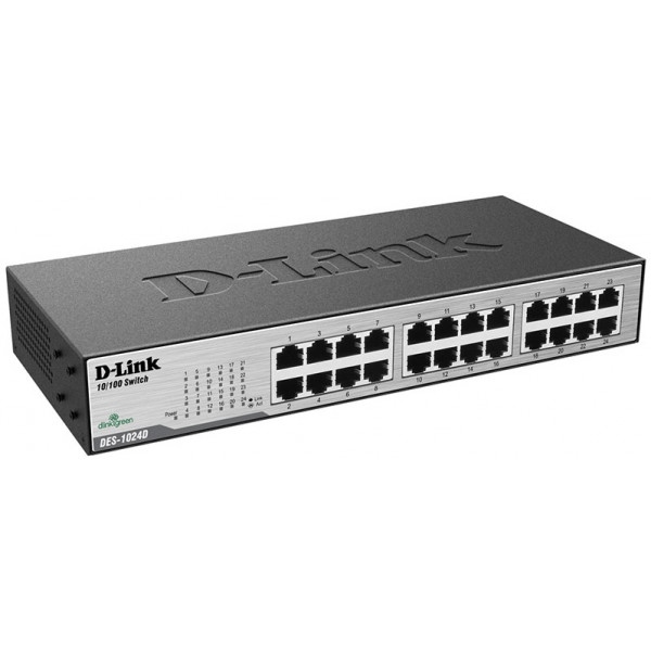 Комутатор локальної мережі (Switch) D-Link DES-1024D