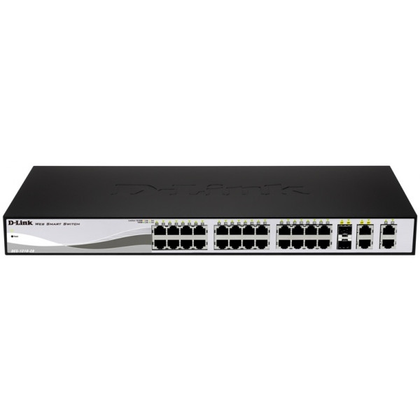Комутатор локальної мережі (Switch) D-Link DGS-1210-28/ME