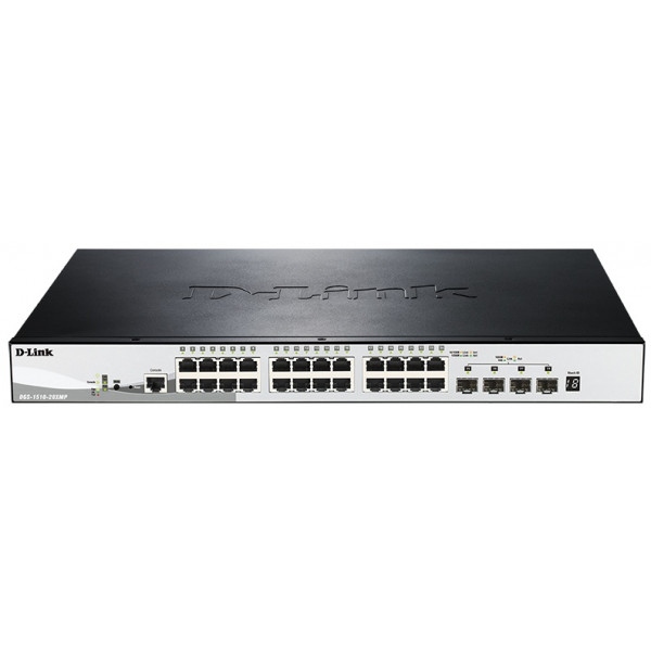Комутатор локальної мережі (Switch) D-Link DGS-1510-28XMP