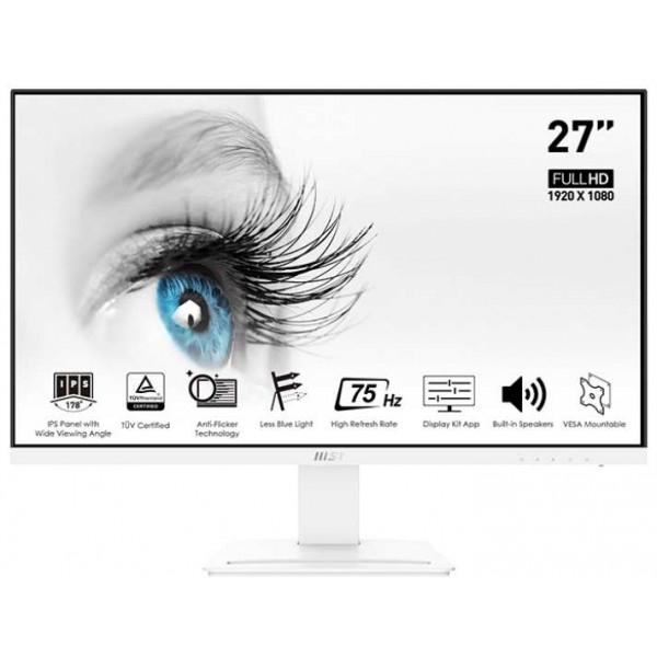 Монітор MSI PRO MP273W White