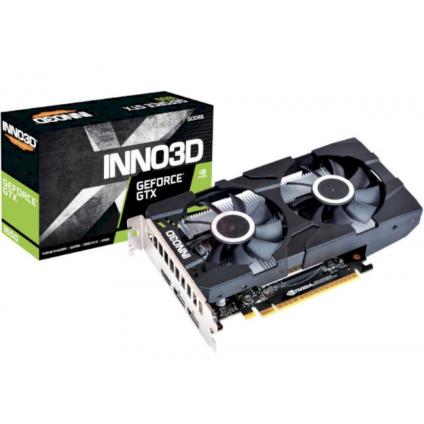 Відеокарта Inno3D GeForce GTX1650 Twin X2 OC 4GB GDDR6 128bit (N16502-04D6X-1177VA25)