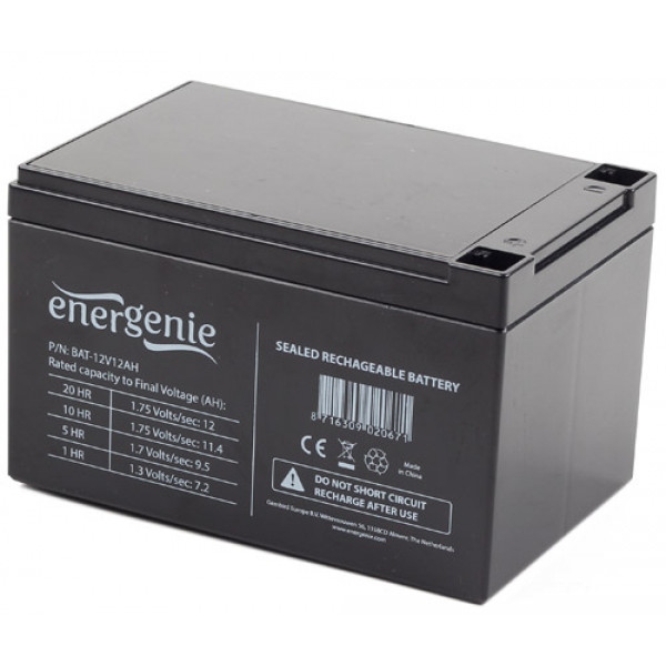 Акумулятор для ДБЖ EnerGenie BAT-12V12AH