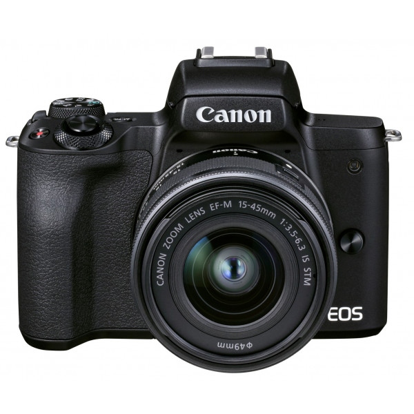 Фотокамера бездзеркальна Canon EOS M50 Mark II Black M15-45 S + 55-200 (4728C041)